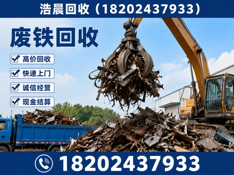 康平县废铁回收展示图
